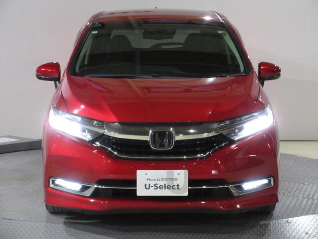 シャトル ハイブリッドＸホンダセンシング　純正８インチメモリーナビＢｌｕｅｔｏｏｔｈドラレコＥＴＣＲカメラワンオーナー　横滑抑制　リヤカメラ　ドライブレコーダ　スマ－トキ－　イモビ　ＴＶナビ　サイドエアバッグ　シートヒーター付き　キーレス（5枚目）