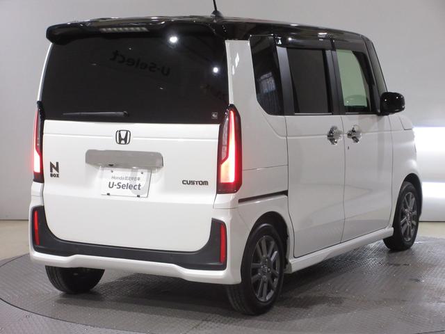 N-BOXカスタム コーディネートスタイル ・ワンオーナー ・禁煙 ・令和5年12月登録 ・1万5千キロ ・車検…令和8年12月 ・純正9インチナビ ・リアカメラ ・ETC ・ドラレコ ・両側電動スライドドア ・Bluetooth AUDIO(13枚目)
