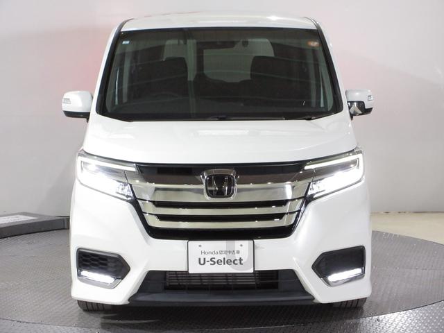 ステップワゴンスパーダ スパーダホンダセンシング メモリーナビ 前後ドラレコ ETC2.0 LEDヘッドライト 両側パワースライドドア アルミホイール スマートキー ワンオーナー(3枚目)