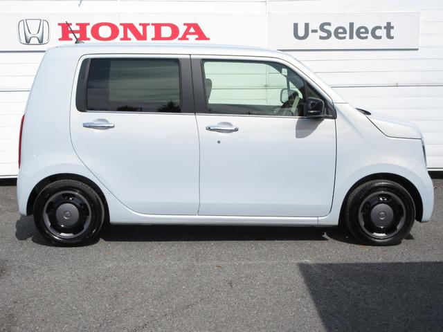 あたらしいＮ−ＷＧＮのドアは、ふっくらとした表情が特徴。これによって、サイドビューにフロントからリアまで続く「かたまりの芯」を生み出しています。