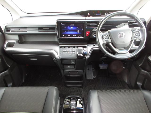 ステップワゴンスパーダ スパーダハイブリッドG・EXホンダセンシング 純正9インチメモリーナビBluetoothETCRカメラワンオーナー フルオートエアコン キーフリー 1オーナ クリアランスソナー Sヒーター 横滑防止 WAC セキュリティアラーム DVD再生可(16枚目)