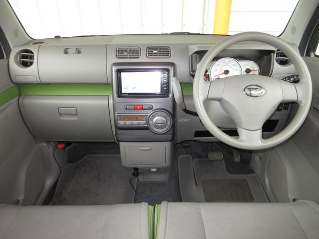 ムーヴコンテ Ｘ　禁煙車　ダイハツ純正ナビ　ワンセグテレビ　ＥＴＣ　スマートキー　アイドリングストップ　ＡＢＳ　エアコン　パワーウィンドウ　エアバック　インテリキー　イモビライザー　ナビＴＶ　パワーウインド　キーフリ（10枚目）