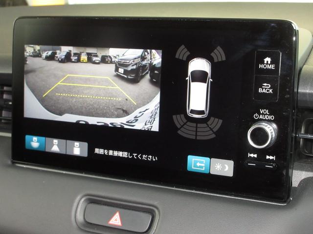 ヴェゼル ｅ：ＨＥＶＸ　ワンオーナー　禁煙車　ホンダセンシングホンダコネクトナビ／リアカメラ　ＥＴＣ２．０　ＵＳＢ（充電用あり）　パドルシフト　パーキングセンサー　サイドカーテンエアバッグ　純正１６インチアルミ　ＬＥＤ（4枚目）