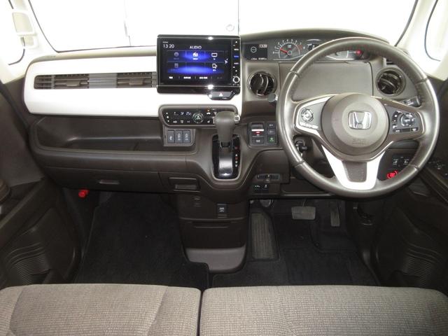 N-BOX L・ターボ ホンダセンシング純正8インチメモリーナビBluetoothドラレコETCRカメラワンオーナー シ-トヒ-タ- Aライト AAC 衝突軽減ブレーキ 禁煙 Bカメラ LED ワンオーナー車 整備記録簿(9枚目)