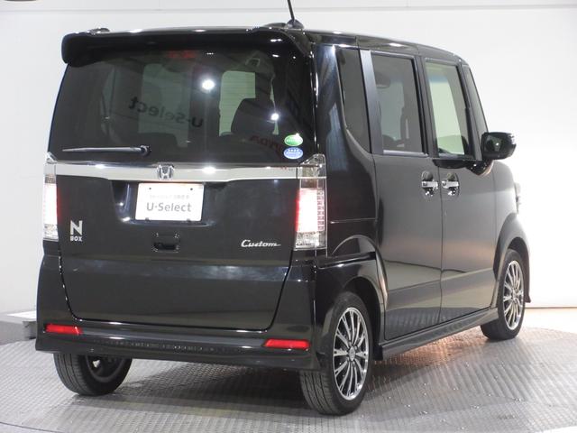 N-BOXカスタム GターボSSパッケージ 禁煙車 ケンウッドメモリーナビ フルセグTV CD DVD 両側電動スライドドア 衝突軽減ブレーキ ETC ディスチャージヘッドライト オートライト 15インチアルミホイール サイドカーテンエアバック(9枚目)