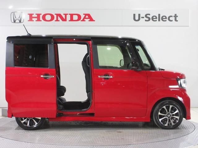 N-BOXカスタム G・Lホンダセンシング ワンオーナー 禁煙車 カロッツェリアナビ/リアカメラ 充電用USB ETC 左側のみ片側電動スライドドア LEDオートライト サイドカーテンエアバッグ 純正14インチアルミ 無限ドアハンドルカバー(6枚目)