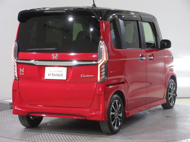 N-BOXカスタム G・Lホンダセンシング ワンオーナー 禁煙車 カロッツェリアナビ/リアカメラ 充電用USB ETC 左側のみ片側電動スライドドア LEDオートライト サイドカーテンエアバッグ 純正14インチアルミ 無限ドアハンドルカバー(7枚目)