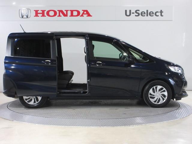 フリード G・ホンダセンシング メモリーナビ 前後ドラレコ ETC LEDヘッドライト シートヒーター あんしんプラス3 両パワスラ コーナーセンサー ワンオーナー 6人乗り(4枚目)