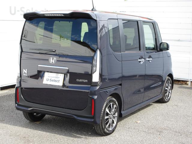 Ｎ－ＢＯＸカスタム ベースグレード　ホンダセンシング純正９インチメモリーナビＢｌｕｅｔｏｏｔｈドラレコＲカメラＥＴＣワンオーナー　Ｗ電動ドア　ＵＳＢ接続　ＣＭＢＳ　Ｄレコ　禁煙　１オーナー　ベンチシート　オートエアコン　スマートキ（9枚目）