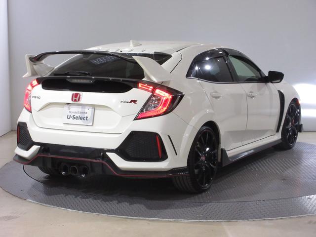 シビック タイプR 禁煙 ワンオーナー 6速マニュアルミッション 純正メモリーナビ Bluetooth ETC Rカメラ LEDヘッドライト クルーズコントロール Hondaスマートキーシステム 20インチアルミホイール(9枚目)