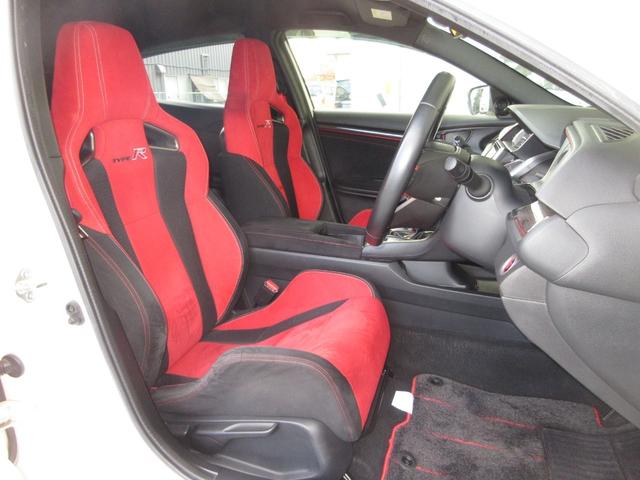 シビック タイプR 禁煙 ワンオーナー 6速マニュアルミッション 純正メモリーナビ Bluetooth ETC Rカメラ LEDヘッドライト クルーズコントロール Hondaスマートキーシステム 20インチアルミホイール(19枚目)