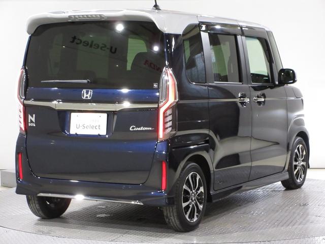 N-BOXカスタム L ホンダセンシング純正メモリーナビBluetoothドラレコETCRカメラワンオーナー 両席電動スライドドア Pソナー 1オーナー サイドエアバッグ ナビTV Aストップ シートヒータ LEDライト(7枚目)