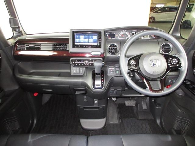 N-BOXカスタム L ホンダセンシング純正メモリーナビBluetoothドラレコETCRカメラワンオーナー 両席電動スライドドア Pソナー 1オーナー サイドエアバッグ ナビTV Aストップ シートヒータ LEDライト(8枚目)