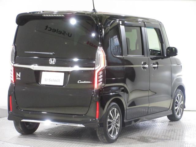 N-BOXカスタム EX 2年保証(距離無制限)禁煙車 2025年式タイヤ ワンオーナー 純正ナビ Bluetooth 前後ドラレコ ETC バックカメラ 両側電動スライドドア LEDヘッド オートライト カーテンエアバック(7枚目)