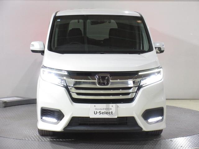 ステップワゴンスパーダ スパーダホンダセンシング 純正9インチメモリーナビBluetoothETCRカメラワンオーナー 盗難防止 助手席エアバッグ ワンオーナ- Wパワスラ 記録簿有 リアオートエアコン 地デジ LEDライト 横滑り防止システム(5枚目)