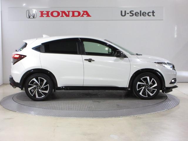 ヴェゼル RS・ホンダセンシング ワンオーナー 禁煙車 純正8インチナビ/リアカメラ ETC シートヒーター パドルシフト パーキングセンサー ブレーキホールド機能/電子P サイドカーテンSRS 18インチアルミ LEDオートライト(6枚目)