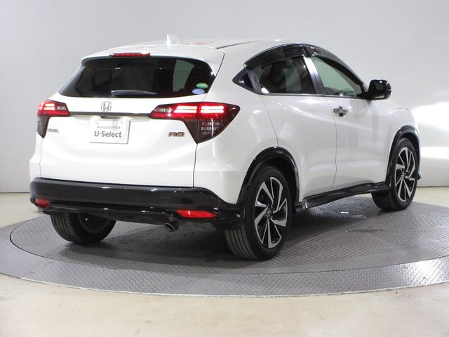 ヴェゼル RS・ホンダセンシング ワンオーナー 禁煙車 純正8インチナビ/リアカメラ ETC シートヒーター パドルシフト パーキングセンサー ブレーキホールド機能/電子P サイドカーテンSRS 18インチアルミ LEDオートライト(7枚目)