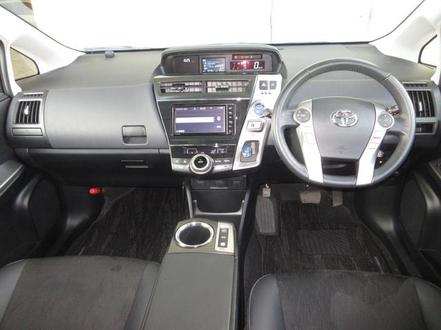 プリウスアルファ Ｇ　／ワンオーナー／禁煙車／ＳＤナビ／ＥＴＣ／バックカメラ／ＣＤ／フルセグＴＶ／ミュージックサーバー／Ｂｌｕｅｔｏｏｔｈオーディオ／ドラレコ／電動シート／カーテンエアバッグ／衝突軽減ブレーキ／スマートキー（10枚目）