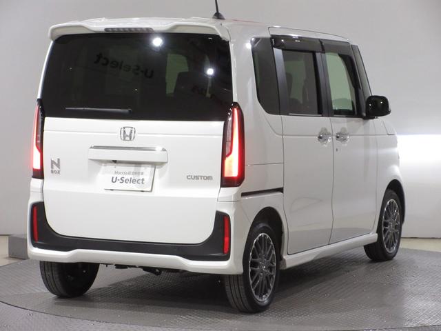 N-BOXカスタム ターボ ホンダセンシング純正9インチコネクトナビBluetoothドラレコRカメラETC サイドエアバック Dレコ LEDランプ ETC車載器 スマ-トキ- フルセグテレビ 禁煙 シ-トヒ-タ- タ-ボ(13枚目)