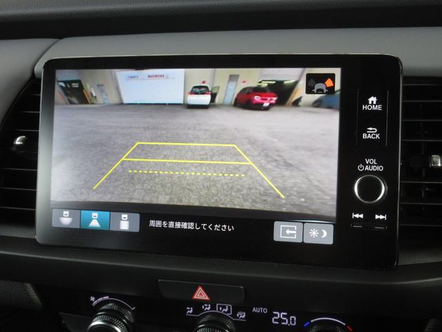 フィット ｅ：ＨＥＶＲＳ　当社元試乗車　禁煙車　純正９インチナビ　フルセグＴＶ　Ｂｌｕｅｔｏｏｔｈ　ＵＳＢ　ドラレコ　ＥＴＣ２．０　１６インチアルミホイール　ＬＥＤヘッドライト　バックカメラ　サイドカーテンエアバック　Ｄレコ（6枚目）