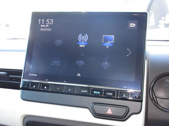 ナビゲーションはギャザズ９インチメモリーナビ（ＬＸＵ−２４７ＮＢｉ）が装着されております。ＡＭ、ＦＭ、ＣＤ、ＤＶＤ再生、音楽録音再生、フルセグＴＶ、Ｂｌｕｅｔｏｏｔｈがご使用いただけます。