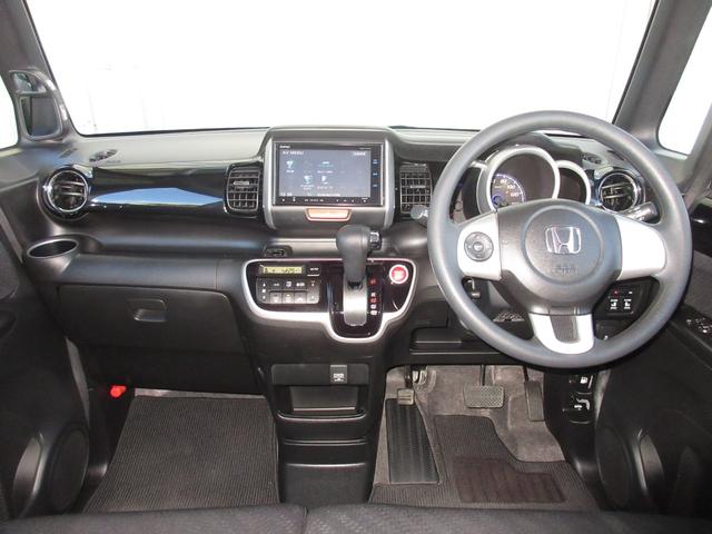 N-BOXカスタム G・Aパッケージ 純正メモリーナビBluetoothETCRカメラワンオーナー 追突被害軽減ブレーキ iストップ サイドSRS 両側電動ドア 運転席エアバッグ 横滑り防止装置付き 地デジ パワーウインドウ ナビテレビ(8枚目)