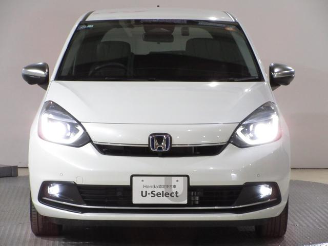 フィット e:HEVリュクス 禁煙車ホンダセンシングホンダコネクトディスプレイBluetoothドラレコETCRカメラワンオーナー 誤発進抑制機能 Iオーナー フロントカメラ リアカメラ ETC付 LED シートヒーター VSA(5枚目)