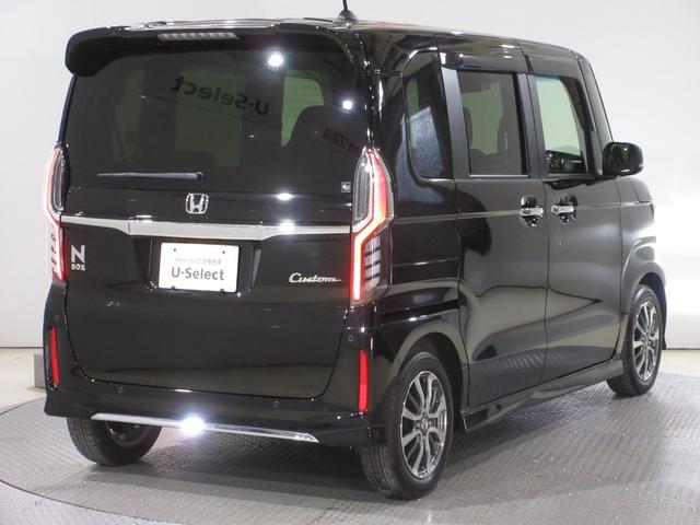 N-BOXカスタム L ワンオーナー 禁煙車 純正ーナビ/リアカメラ 純正ドラレコ前後 シートヒーター パーキングセンサー USB/充電用あり 左側電動スライドドア フルセグ ミュージックラック (ETC無し)(7枚目)