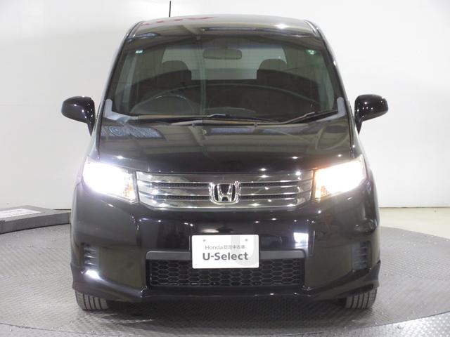 フリードスパイク Gエアロ 禁煙車 ナビ ミュージックサーバー ワンセグ リアカメラ ETC 助手席側パワースライドドア ディスチャージヘッドライト スマートキー ドアバイザー オートエアコン 純正15インチアルミホイール(7枚目)