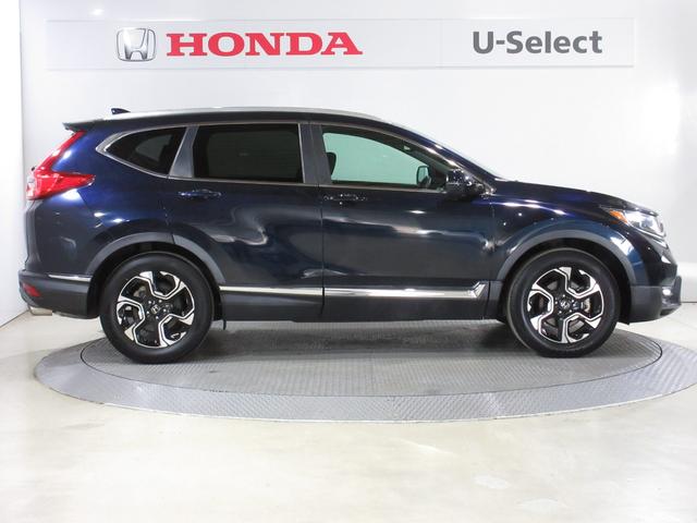 CR-V EX・マスターピース ホンダセンシング純正メモリーナビBluetoothドラレコETCRカメラワンオーナー 禁煙 LEDヘッド フルセグテレビ 衝突被害軽減ブレーキ USB DVD Sルーフ 記録簿 シートヒータ ターボ車(6枚目)