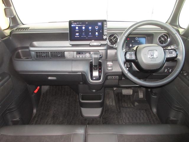 N-BOXカスタム ターボ ホンダセンシング純正9インチメモリーナビBluetoothドラレコETCRカメラワンオーナー イモビライザー 1オナ 衝突被害軽減 フロントカメラ サイドカメラ 禁煙 ベンチシート キーフリー ESC(2枚目)