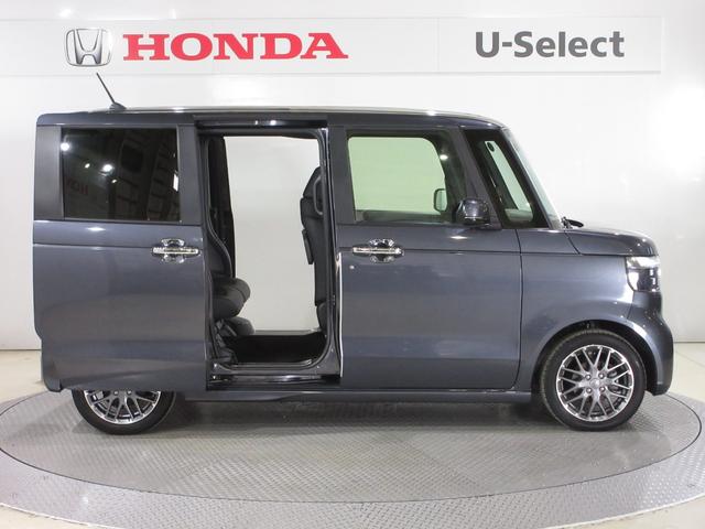 N-BOXカスタム ターボ ホンダセンシング純正9インチメモリーナビBluetoothドラレコETCRカメラワンオーナー イモビライザー 1オナ 衝突被害軽減 フロントカメラ サイドカメラ 禁煙 ベンチシート キーフリー ESC(12枚目)