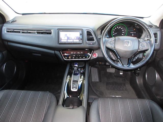 ヴェゼル ハイブリッドZ・ホンダセンシング 純正メモリーナビBluetoothETCRカメラワンオーナー レーダーサポート 1オーナ- DVD再生機能 整備記録簿 横滑り防止システム バックアイカメラ 盗難防止装置 フルセ シートヒーター付(2枚目)