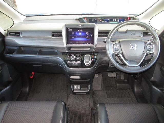 フリードハイブリッド ハイブリッド・Gホンダセンシング 純正9インチメモリーナビBluetoothドラレコETCRカメラワンオーナー 軽減ブレーキ キーフリーシステム 1オ-ナ- 記録簿 DVD再生可能 サイドカーテンエアバック ECON 禁煙 後カメラ(10枚目)