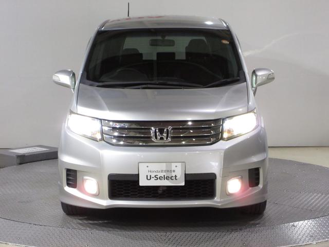 フリードスパイク Gエアロ 禁煙車 純正HDDナビ BTA ETC Rカメラ クルコン キーレス ナビTV 整備記録簿 助手席エアバッグ イモビライザー AAC 運転席エアバッグ DVD ワンセグテレビ(5枚目)