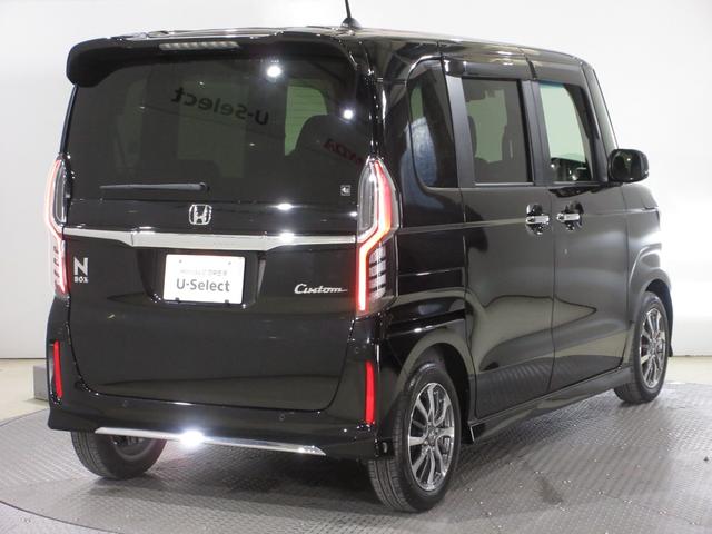 N-BOXカスタム L ホンダセンシング純正メモリーナビBluetoothドラレコETCRカメラ Pソナー サイドエアバッグ Aストップ シートヒータ ベンチシート 点検記録簿 キーフリーシステム LEDライト リアカメ(13枚目)