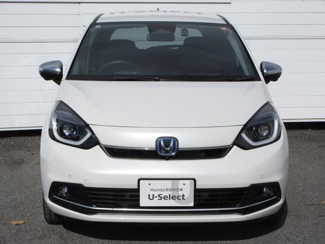 フィット e:HEVリュクス 禁煙車ホンダセンシングホンダコネクトディスプレイBluetoothドラレコETCRカメラワンオーナー 誤発進抑制機能 Iオーナー フロントカメラ リアカメラ ETC付 LED シートヒーター VSA(7枚目)