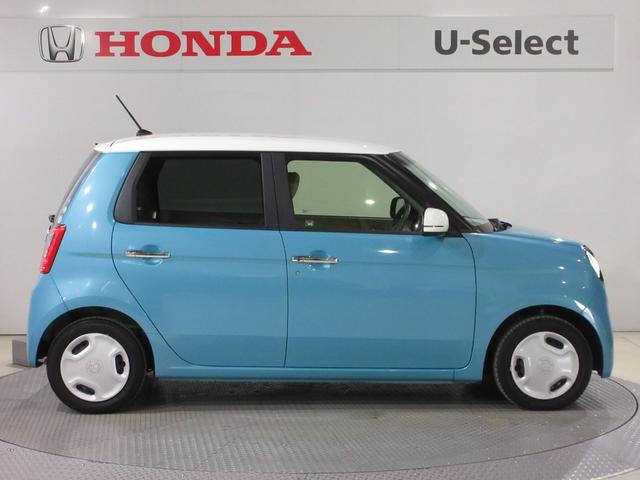 N-ONE G・Lパッケージ 青&白ツートンカラーモデル ワンオーナー 禁煙 1年保証 点検整備付 イクリプスメモリーナビ CD&DVD再生 リアカメラ パナソニックETC ディスチャージヘッドライト 盗難防止装置 スマートキー(6枚目)