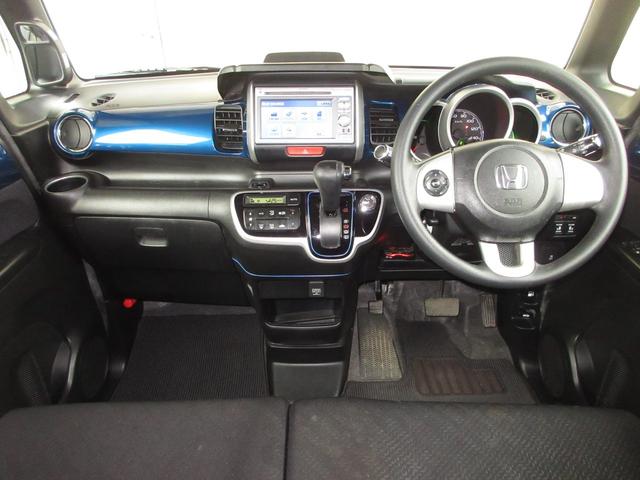 N-BOX+ G・Lパッケージ 禁煙車 ワンオーナー ナビ ワンセグ リアカメラ ETC スマートキー 両側パワースライドドア ドアバイザー サイドカーテンエアバッグ 横滑り防止システム 電動格納式ドアミラー 1セグTV 1オーナー(12枚目)