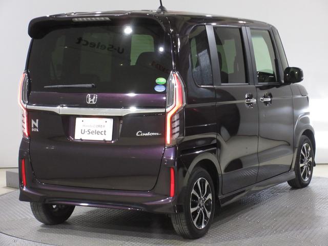 Ｎ－ＢＯＸカスタム Ｇ・Ｌホンダセンシング　オーディオレスＥＴＣＲカメラワンオーナー　助手席エアバッグ　キーレス　シートＨ　アイドリングＳＴ　セキュリティーアラーム　スマ－トキ－　前車追従機能　サイドエアバッグ　ＬＥＤヘッドライト　オートライト（10枚目）