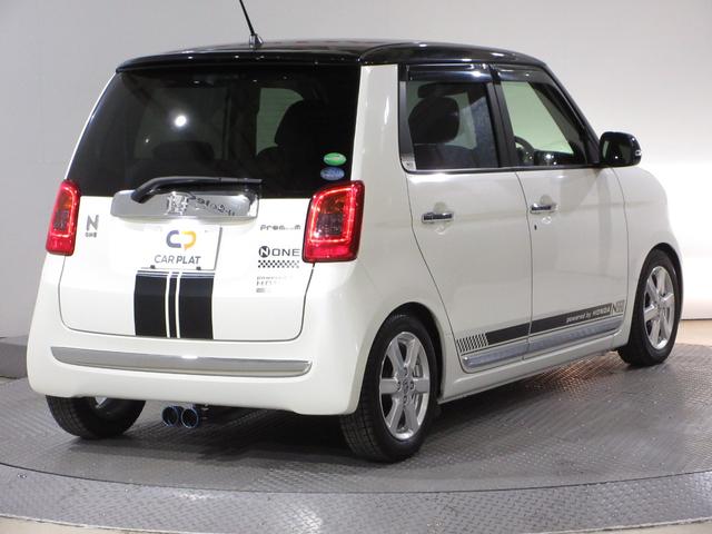 Ｎ－ＯＮＥ プレミアムツアラー・Ｌパッケージ　／ワンオーナー／禁煙車／オーディオレス／純正アルミホイール／スタッドレスタイヤ装着／社外マフラー／ローダウン／サイドカーテンエアバッグ／ディスチャージヘッドライト／スマートキー／フォグランプ／ＡＢＳ／（7枚目）