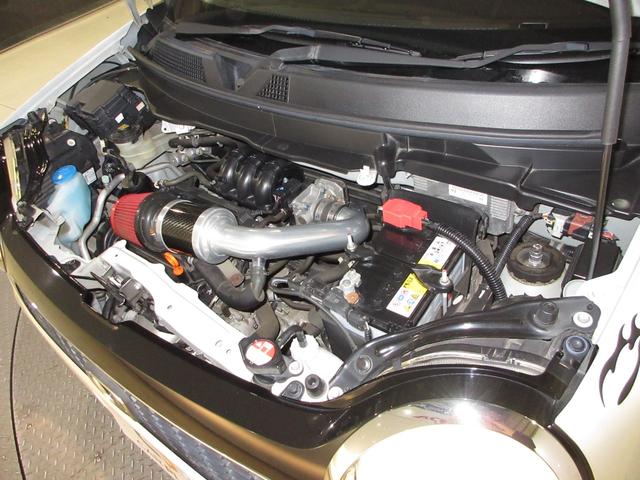 Ｎ－ＯＮＥ プレミアムツアラー・Ｌパッケージ　／ワンオーナー／禁煙車／オーディオレス／純正アルミホイール／スタッドレスタイヤ装着／社外マフラー／ローダウン／サイドカーテンエアバッグ／ディスチャージヘッドライト／スマートキー／フォグランプ／ＡＢＳ／（25枚目）