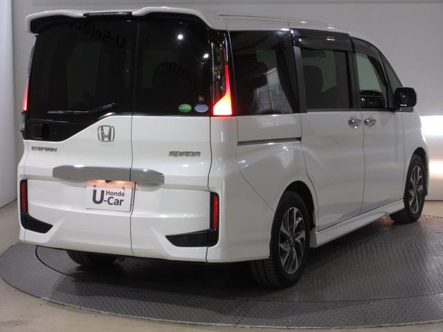 ステップワゴンスパーダ スパーダホンダセンシング 純正メモリーナビBluetoothETCRカメラワンオーナー 盗難防止 助手席エアバッグ ワンオーナ- Wパワスラ リアオートエアコン 地デジ サイドエアバッグ LEDライト 横滑り防止システム 禁煙(9枚目)