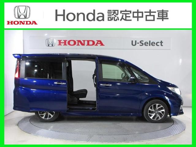 ステップワゴンスパーダ スパーダ　ホンダセンシング　・コバルトブルーパール　・２列目ベンチシート（８人乗りシート）　・純正ナビ　・リアカメラ　・ＥＴＣ　・ホンダセンシング　・Ｂｌｕｅｔｏｏｔｈ　ＡＵＤＩＯ　・両側電動スライドドア　・ワンオーナー（7枚目）