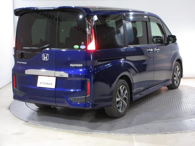 ステップワゴンスパーダ スパーダ　ホンダセンシング　・コバルトブルーパール　・２列目ベンチシート（８人乗りシート）　・純正ナビ　・リアカメラ　・ＥＴＣ　・ホンダセンシング　・Ｂｌｕｅｔｏｏｔｈ　ＡＵＤＩＯ　・両側電動スライドドア　・ワンオーナー（8枚目）