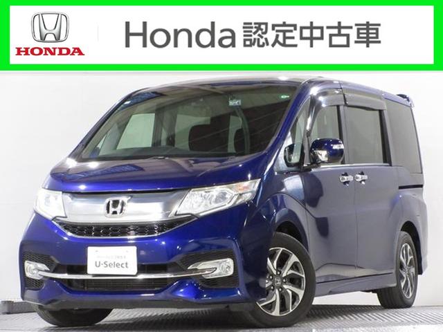 ステップワゴンスパーダ スパーダ　ホンダセンシング　・コバルトブルーパール　・２列目ベンチシート（８人乗りシート）　・純正ナビ　・リアカメラ　・ＥＴＣ　・ホンダセンシング　・Ｂｌｕｅｔｏｏｔｈ　ＡＵＤＩＯ　・両側電動スライドドア　・ワンオーナー（24枚目）