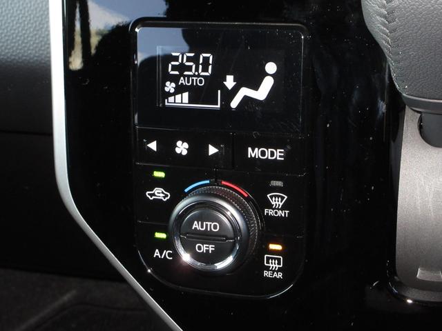 エアコンはオートエアコンでお好みの温度調整が出来、オールシーズン快適にドライブできます！リア席はプライバシーガラスで夏も涼しく過ごせます！