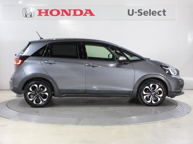 フィット e:HEVクロスター 禁煙車 ワンオーナー ホンダセンシング 純正9インチメモリーナビ Bluetooth 前後ドラレコ ETC リヤカメラ 衝突回避システム 前後障害物センサー LEDランプ サイドエアバック(6枚目)