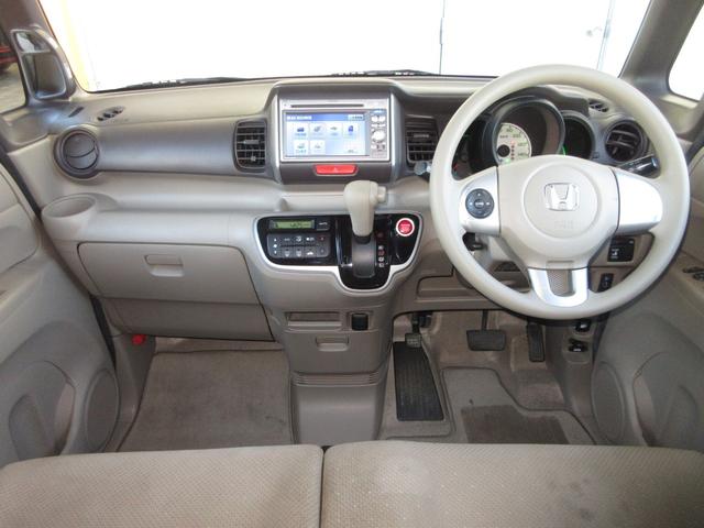 Ｎ－ＢＯＸ Ｇ・Ｌパッケージ　純正メモリーナビワンオーナー　Ｉ－ＳＴＯＰ　ベンチ席　全席ＰＷ　イモビライザー　ナビテレビ　１セグ　ＡＡＣ　スマートキー　ＵＳＢ接続　キーレスＥ　パワーステアリング　片側電動両側スライドドア（10枚目）