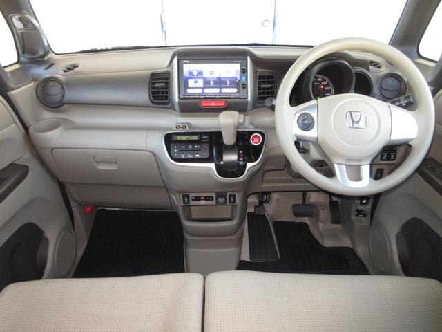 N-BOX GSSパッケージ 純正メモリーナビBluetoothETCRカメラワンオーナー W電動ドア Iストップ ブレーキサポート ダブルエアバック サイドカーテンエアバック イモビ 1オーナー車 1セグTV 前席シートヒーター(8枚目)